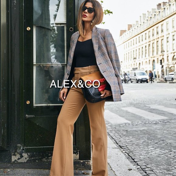 ZARA FLARED PANTS Camel 8135/703 BLOGGER FAVE - Picture 5 of 9